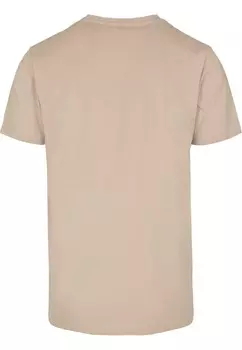 Базовая футболка DOUBLE HEARTS PRIDE Mister Tee, песочный