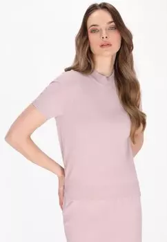 Базовая футболка DreiMaster, светло-розовый