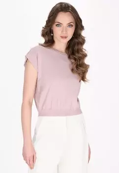 Базовая футболка DreiMaster, светло-розовый