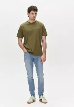 Базовая футболка DUNE LOGO SS GOTS Gabba, зеленый