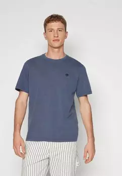 Базовая футболка Dunstan Short Sleeve Tee Timberland, цвет dark sapphire