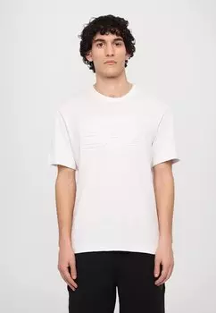 Базовая футболка EA7 Emporio Armani, белый