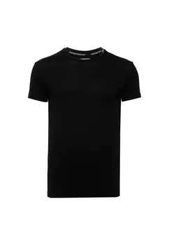 Базовая футболка EAGLE Armani Jeans, черный