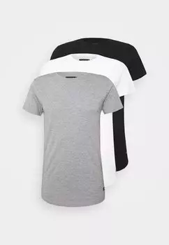 Базовая футболка Eakin 3 Pack Indicode, черный