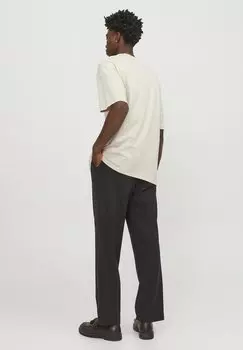 Базовая футболка Ebradley Tee Ss Noos Jack & Jones, кремовый