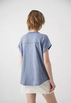 Базовая футболка EDITH Pepe Jeans, синий