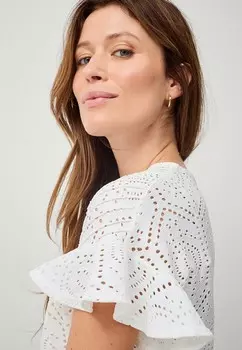 Базовая футболка Ellos Collection, белый