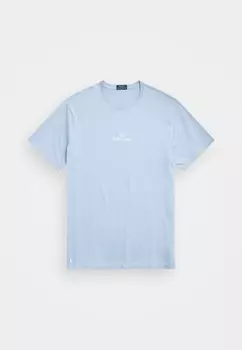 Базовая футболка EMBROIDERED LOGO JERSEY T-SHIRT Ralph Lauren, синий