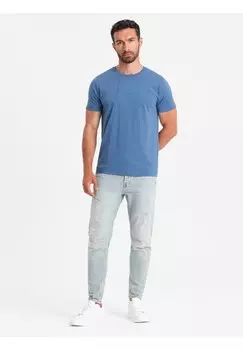 Базовая футболка EMBROIDERY Ombre, синий