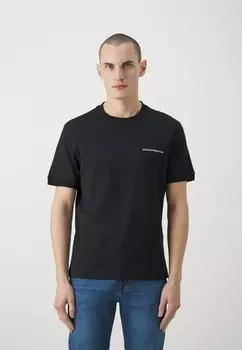 Базовая футболка Emporio Armani, черная