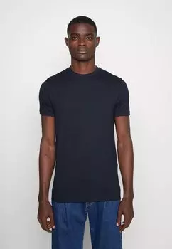 Базовая футболка Emporio Armani, японский деним