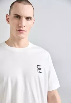 Базовая футболка Emporio Armani, слоновая кость