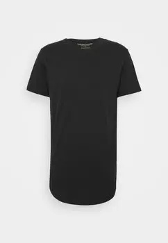 Базовая футболка Enoa Crew Neck Jack & Jones, черная