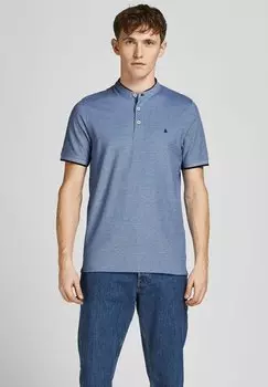 Базовая футболка EPAULOS MAO SS NOOS Jack & Jones, яркий кобальт