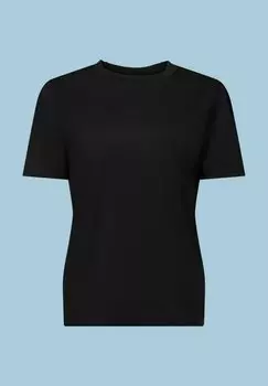 Базовая футболка Esprit, черная