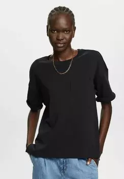 Базовая футболка Esprit, черный