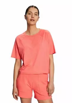 Базовая футболка Esprit, коралл