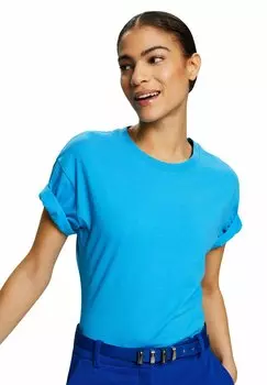 Базовая футболка Esprit, синий