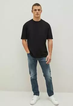 Базовая футболка Essential Crew Neck Next, черная