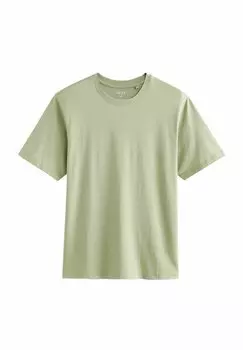 Базовая футболка ESSENTIAL CREW NECK REGULAR FIT Next, зеленый