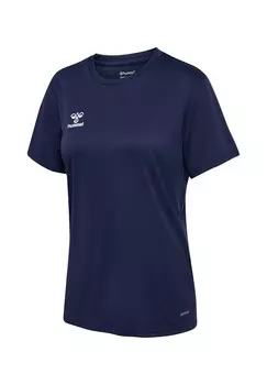 Базовая футболка ESSENTIAL Hummel, темно-синий