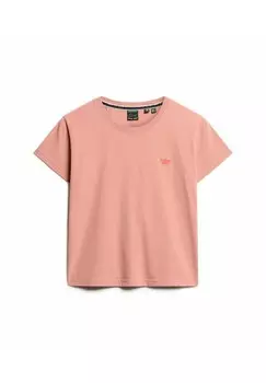 Базовая футболка ESSENTIAL LOGO Superdry, розовый