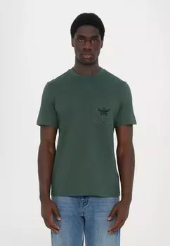 Базовая футболка ESSENTIAL MCM, темно-зеленый