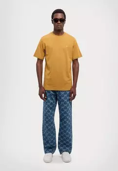 Базовая футболка ESSENTIAL SAMI CLASSIC Wood Wood, горчично-желтый