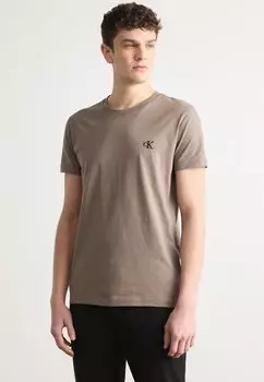 Базовая футболка ESSENTIAL SLIM TEE Calvin Klein Jeans, бежевый