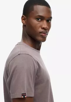 Базовая футболка ESSENTIAL Superdry, коричневый