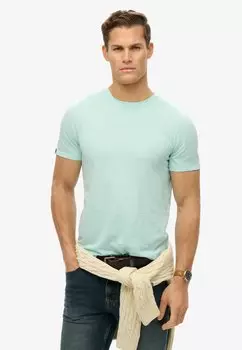 Базовая футболка ESSENTIAL Superdry, светло-голубой