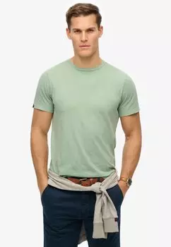Базовая футболка ESSENTIAL Superdry, зеленый