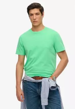 Базовая футболка ESSENTIAL Superdry, зеленый