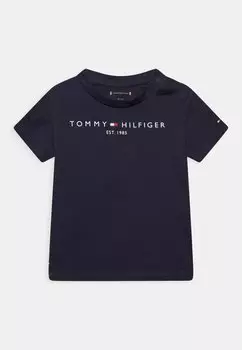 Базовая футболка Essential Tee Tommy Hilfiger, цвет twilight navy