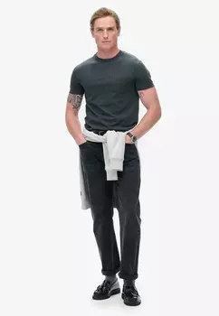 Базовая футболка ESSENTIAL WASHED Superdry, черный