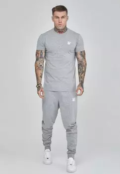 Базовая футболка ESSENTIALS SIKSILK, серый