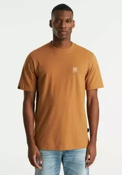 Базовая футболка ETHAN CHASIN', коричневый