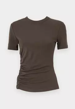Базовая футболка EVELYN Samse Samse, коричневый