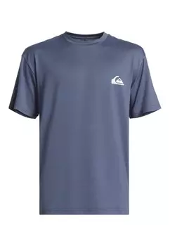 Базовая футболка EVERYDAY SURF, SHORT SLEEVE UPF 50 Quiksilver, пестрая бирюза