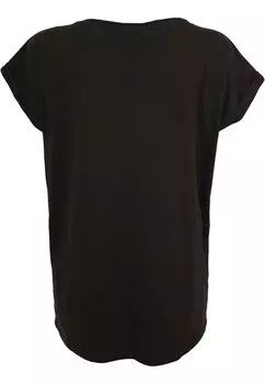 Базовая футболка Extended Shoulder 2-Pack Urban Classics, черная черная