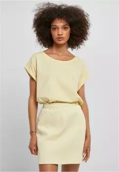 Базовая футболка EXTENDED SHOULDER TEE Urban Classics, цвет softyellow
