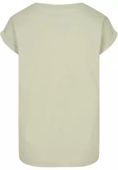 Базовая футболка Extended Shoulder Urban Classics, светло-мятная