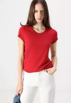 Базовая футболка EYBEN SLIM G-STAR, красный