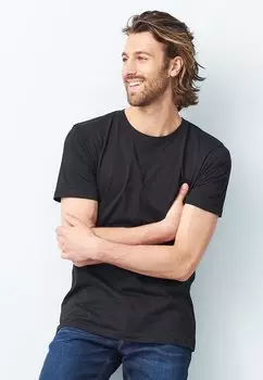 Базовая футболка FABIAN 2 PACK Living Crafts, цвет black