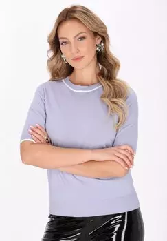 Базовая футболка faina, светло-голубой