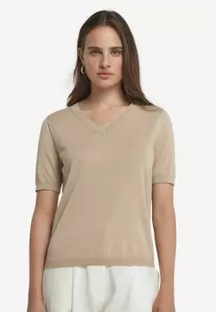 Базовая футболка Falconeri, бежевый