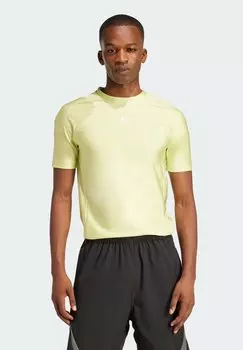 Базовая футболка FASHION CUT LINE Adidas Originals, желтый