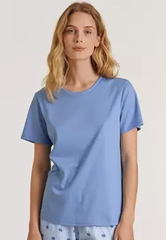 Базовая футболка FAVOURITES GLOW Calida, светло-голубой