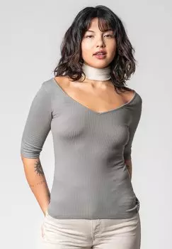 Базовая футболка FAWINI trueStory, серый