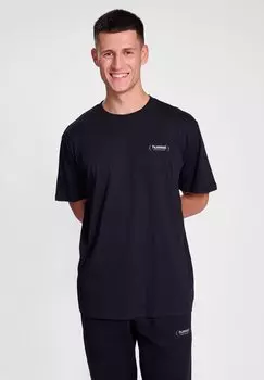 Базовая футболка FELIX LOOSE TEE Hummel, цвет black